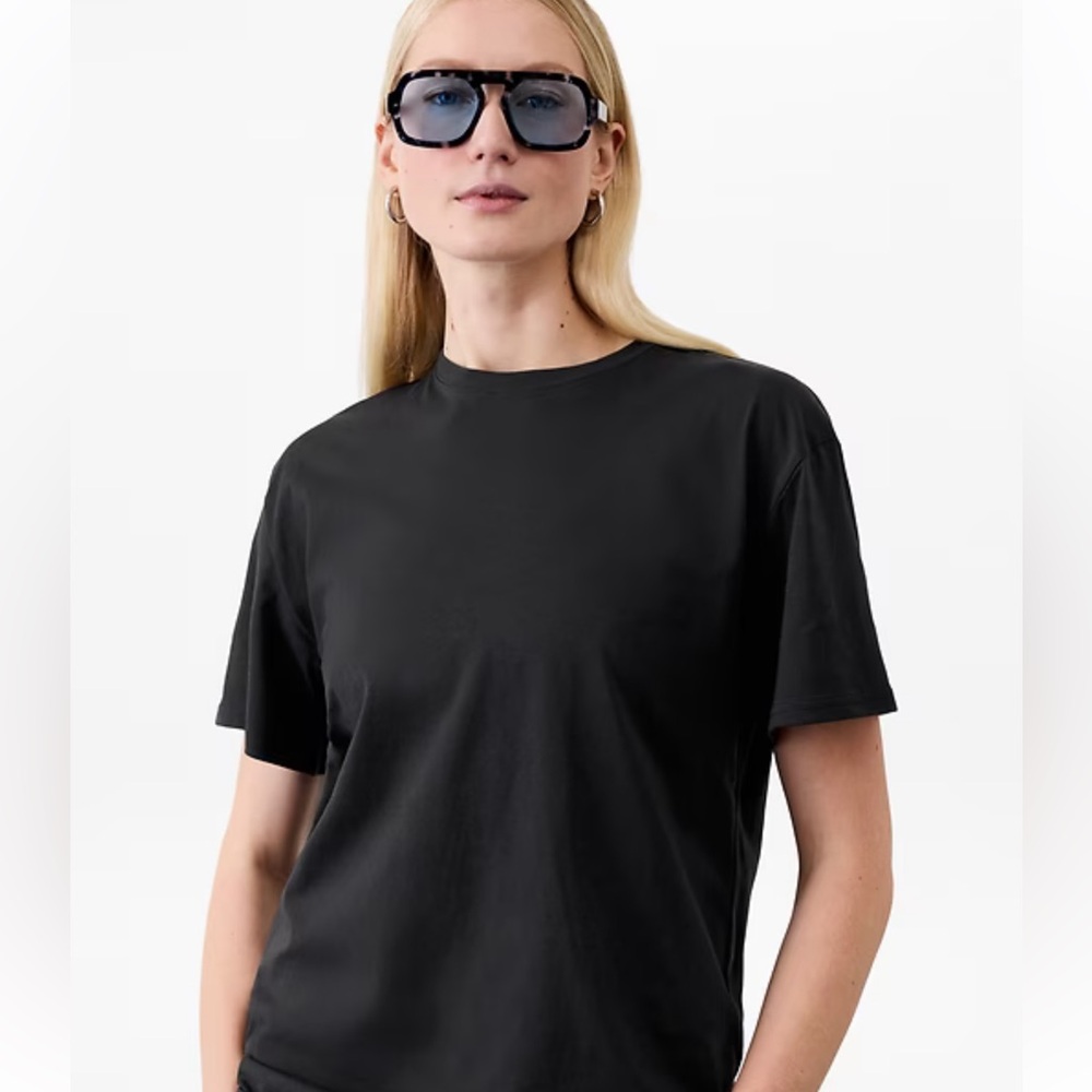 Athleta True Cotton Tee S
